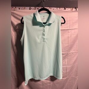 Nike Women's Golf Polo Sleeveless- Mint